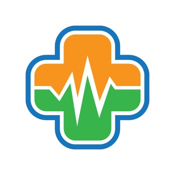 logo for good health clinic vector