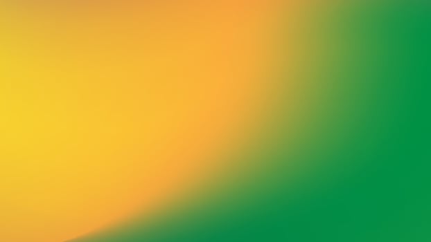 Bright and Colorful Green and Yellows Gradient Background vector