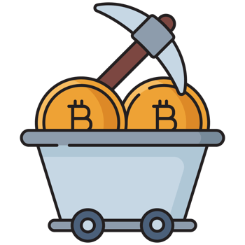 bitcoin mining trolley png