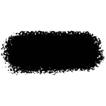 Black brush with transparent background png