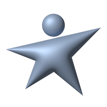 Human personal 3d symbols blue avatar pictogram element png