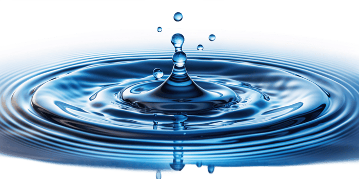 Water Dropping isolated on transparent background png