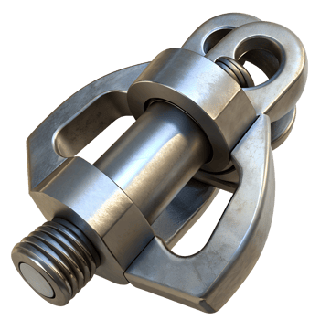 High-quality metal swivel component for industrial machinery and mechanical applications. Durable and precise engineering. png