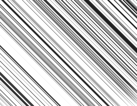 Black and white stripes abstract background overlay. Motion effect. Graphic illustration with transparent background. png