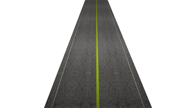 road isolated, Asphalt road isolated in pure, Straight highway of road lane for transportation or logistics, Empty asphalt road isolated, Straight asphalt 3d render, Traveling along png