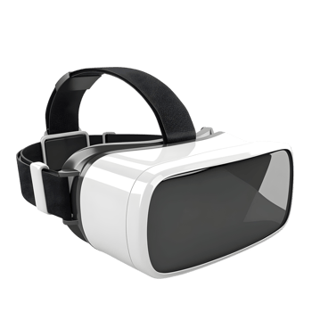 Virtual reality vr glasses isolated on transparent background png