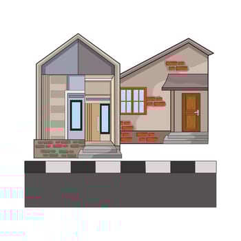 illustration of house vector