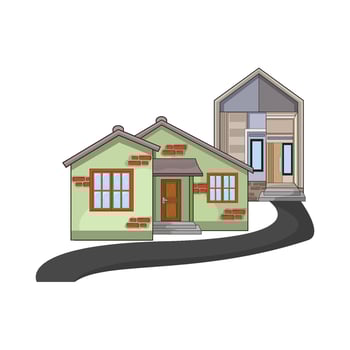 illustration of house vector