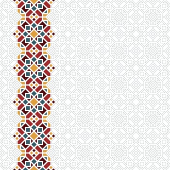 Oriental Ornament Design for Traditional or Culture Theme vector
