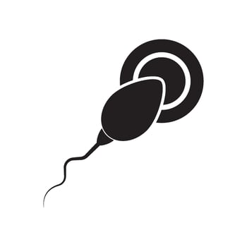 sperm icon illustration vector