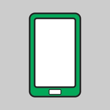 Communication concept with icon design or telephone and speech bubble illustration 10 eps graphic. vector