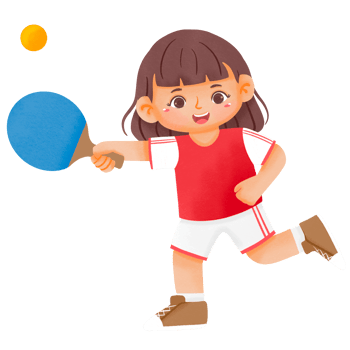 Kid Play Table tennis png