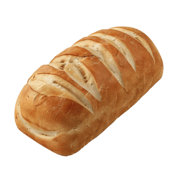Freshly baked bread loaf png