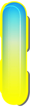 Letter I, 3D Blue Yellow Futuristic Alphabet png