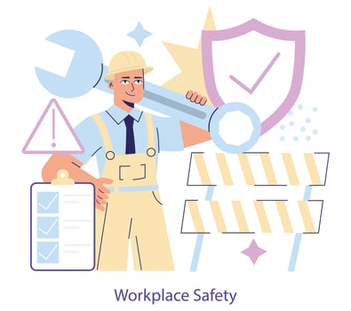 Labor Day. Flat Illustration vector