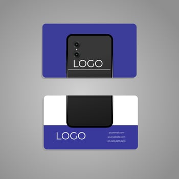 Bussnies card design vector