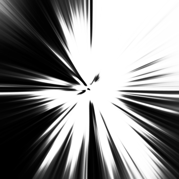 Black and white motion background overlay. Zoom effect. Sparkle backdrop and banner. Gradient textured wallpaper. Graphic illustration with transparent background. png