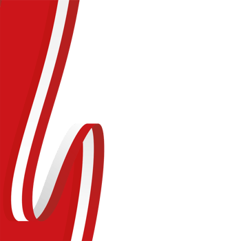 indonesia flag ribbon frame border transparent background png