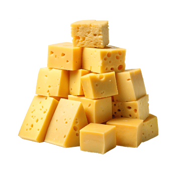 a stack of cheeses png