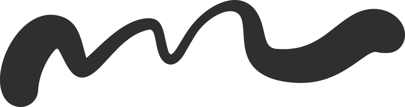Squiggle curly line. Swoosh stroke and swirl hand drawn calligraphy swash. Decorative doodle black paint shape. Wavy flourish png