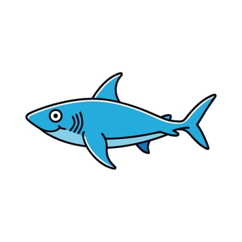 Galapagos Killer Whale fish stands icon vector