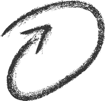 Crayon hand drawn arrow icon. Pencil and brush scribbles sketch. Grunge charcoal textured doodle. Chalk mark element png