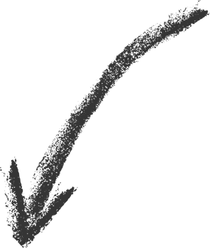 Crayon hand drawn arrow icon. Pencil and brush scribbles sketch. Grunge charcoal textured doodle. Chalk mark element png
