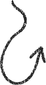 Crayon hand drawn arrows icon. Pencil and brush scribbles sketch. Grunge charcoal textured doodle. Chalk mark element png