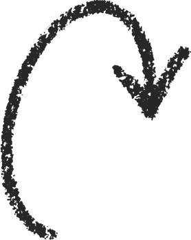 Crayon hand drawn arrows icon. Pencil and brush scribbles sketch. Grunge charcoal textured doodle. Chalk mark element png