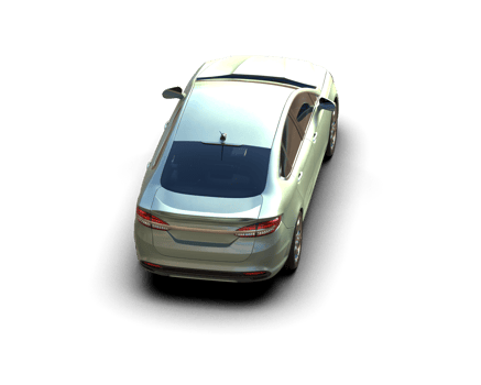 Modern car isolated on background. 3d rendering - illustration png