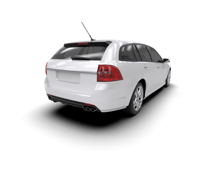 Modern car isolated on background. 3d rendering - illustration png
