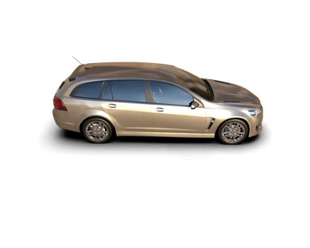 Modern car isolated on background. 3d rendering - illustration png