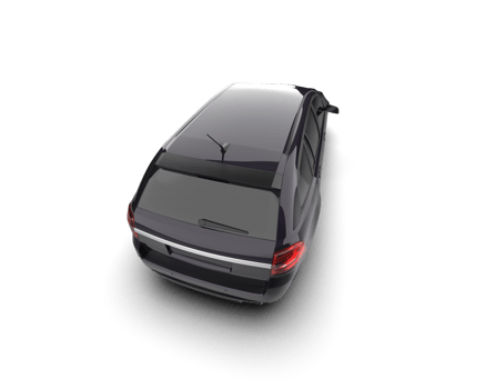 Modern car isolated on background. 3d rendering - illustration png