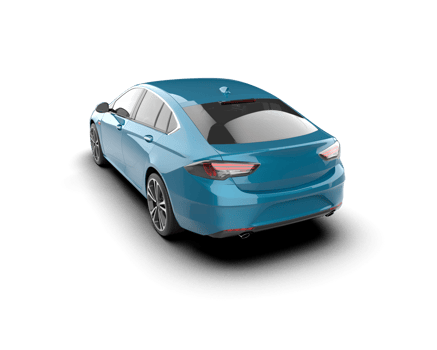 Modern car isolated on background. 3d rendering - illustration png