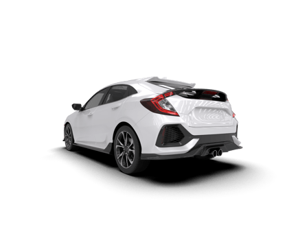 Modern car isolated on background. 3d rendering - illustration png