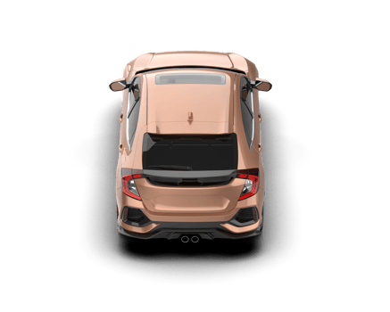Modern car isolated on background. 3d rendering - illustration png