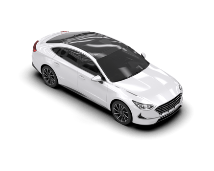 Modern car isolated on background. 3d rendering - illustration png