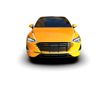 Modern car isolated on background. 3d rendering - illustration png