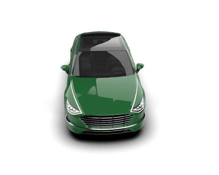Modern car isolated on background. 3d rendering - illustration png