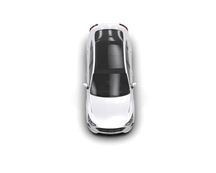 Modern car isolated on background. 3d rendering - illustration png