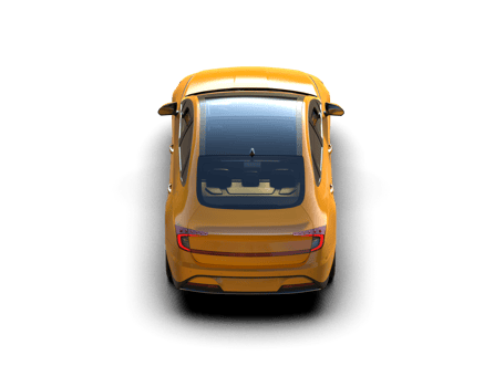 Modern car isolated on background. 3d rendering - illustration png