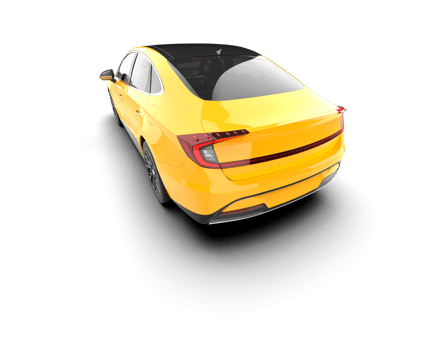 Modern car isolated on background. 3d rendering - illustration png