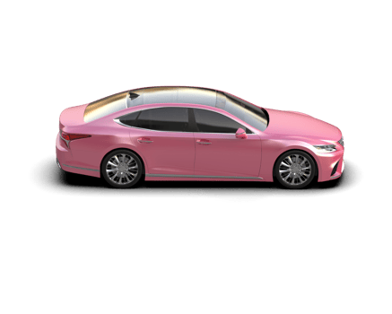 Modern car isolated on background. 3d rendering - illustration png