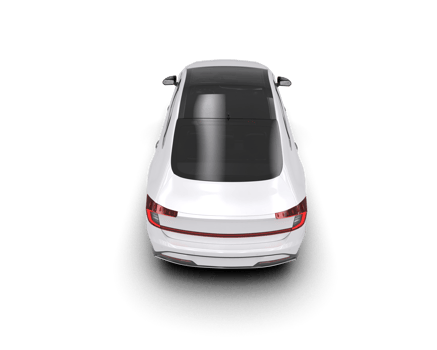 Modern car isolated on background. 3d rendering - illustration png
