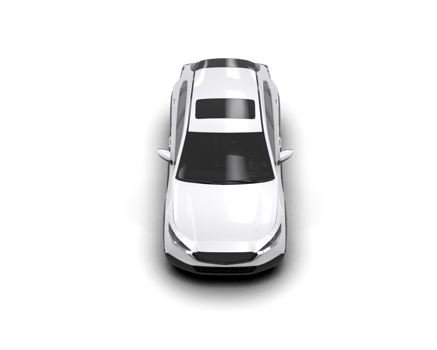 Modern car isolated on background. 3d rendering - illustration png