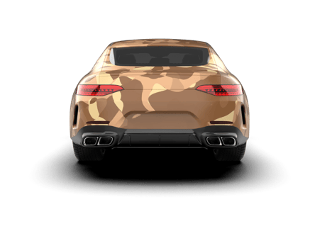 Modern car isolated on background. 3d rendering - illustration png