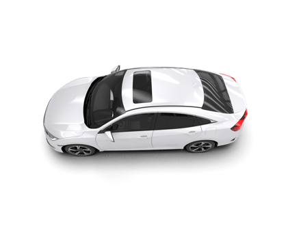 Modern car isolated on background. 3d rendering - illustration png