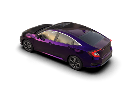 Modern car isolated on background. 3d rendering - illustration png