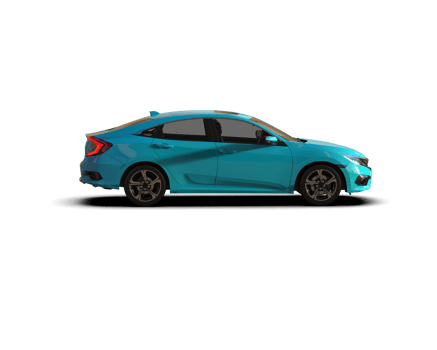 Modern car isolated on background. 3d rendering - illustration png