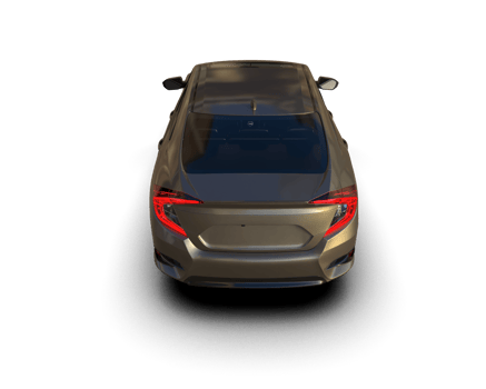 Modern car isolated on background. 3d rendering - illustration png